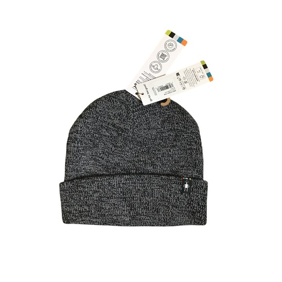 Smartwool‎ Women\'s Black Cozy Cabin Merino Wool Knit Cuffed Beanie Hat OS NWT main image 5